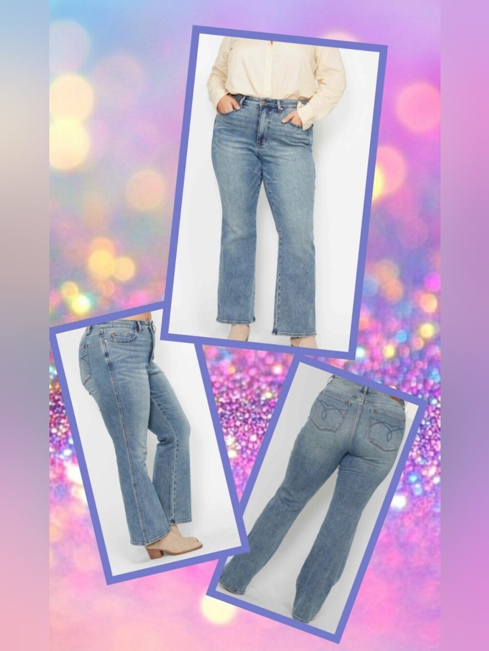 NWT Judy Blue TUMMY CONTROL Bootcut Jeans sz. 15 Short BRAND NEW